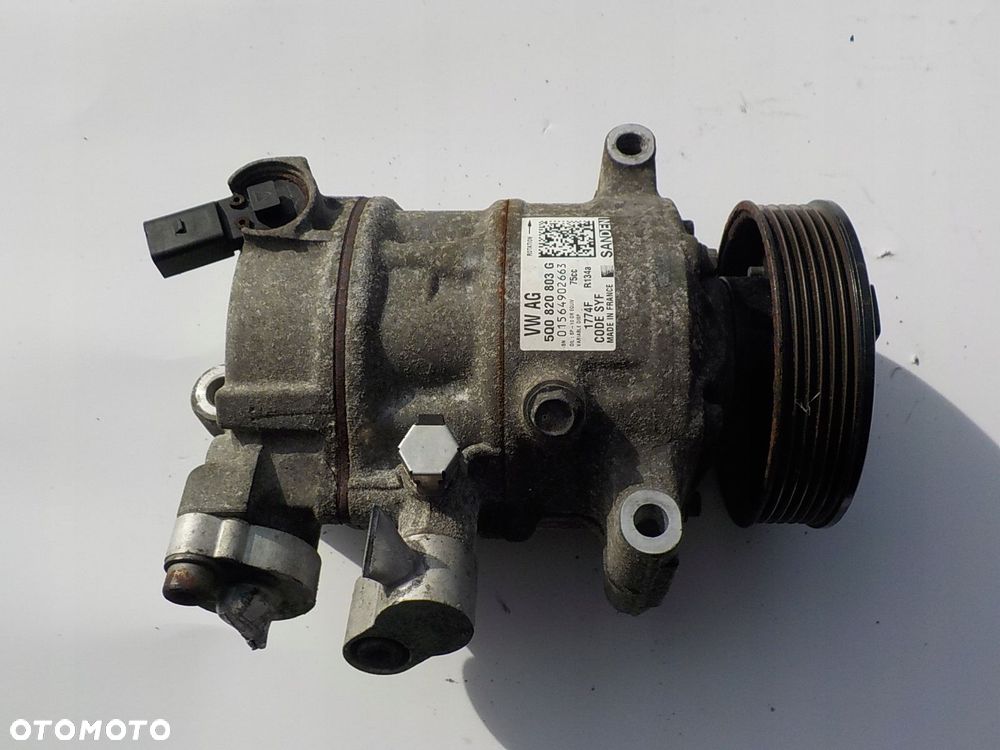 SKODA FABIA III VW POLO 1.2 TSI SPRĘŻARKA POMPA KLIMATYZACJI 5Q0820803G - 1