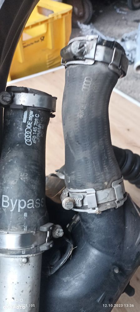 AUDI A6 C6 3.0 TDI ASB INTERCOOLER PRAWY CHŁODNICA POWIETRZA KOMPLETNY - 9