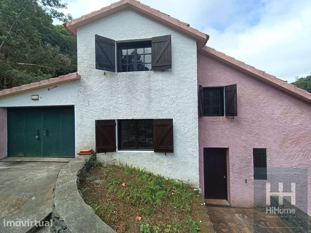 Moradia T2 com garagem, churrasco e terreno e vista serra - Grande imagem: 3/41