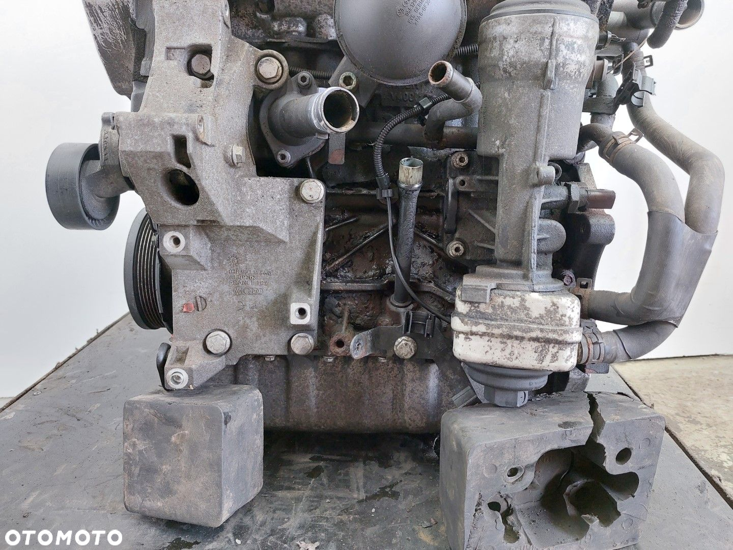 Silnik słupek diesel Skoda Fabia I 1.9TDI 100KM  KOD:AXR 1999-2008R 295TYŚ - 5