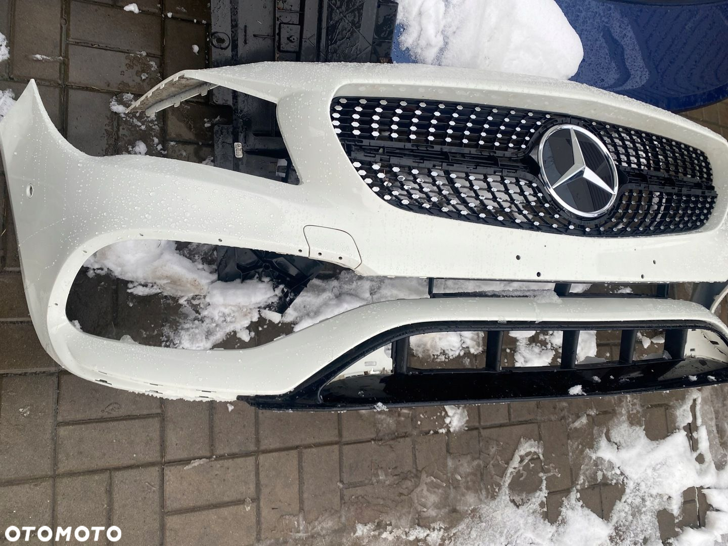 MERCEDES CLA W117 AMG 45 LIFT ZDERZAK PDC ORG. - 2