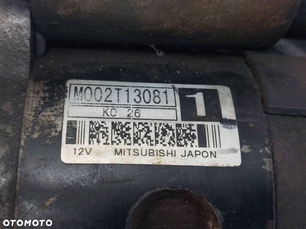 ROZRUSZNIK PEUGEOT 206 I 1.1 8V M002T13081 - 2