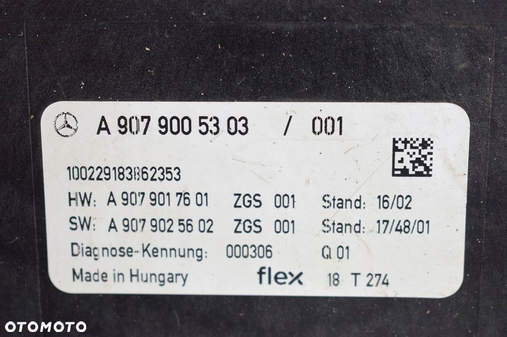 moduł sterownik * ecu mercedes sprinter w907 w910 a9079005303 - 3