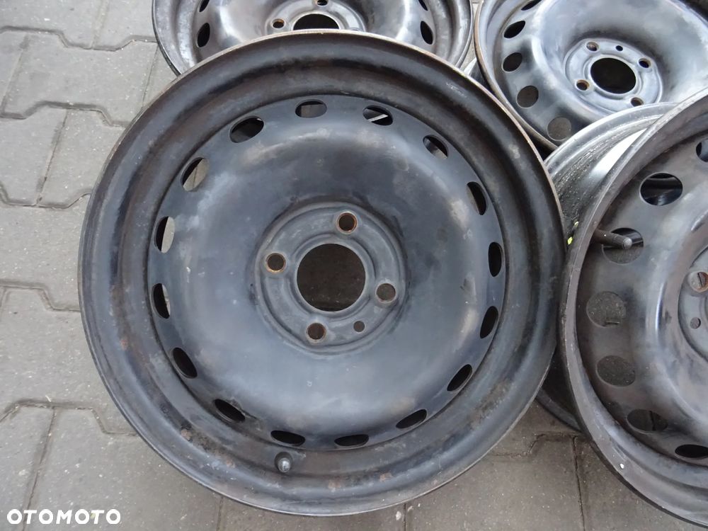 4x100x60 5,5Jx14 ET29 RENAULT stalowe felgi 14 - 2