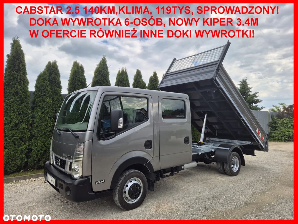 Nissan Cabstar NT400/ 2.5 140KM/Brygadówka/ - 2