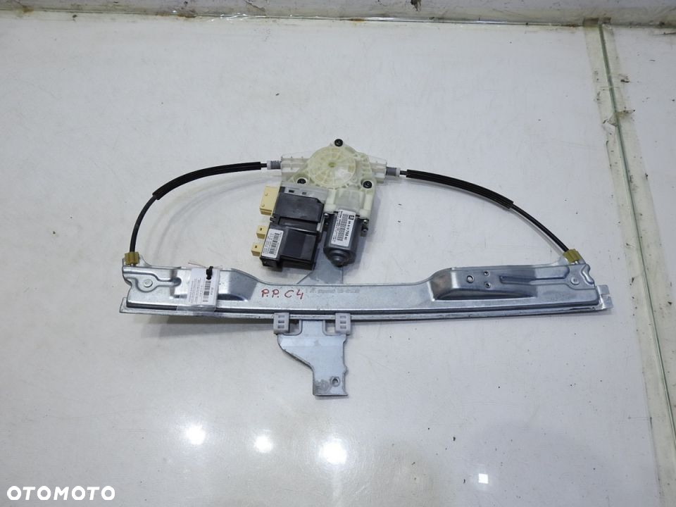 MECHANIZM PODNOŚNIK SZYBY PRAWY PRZÓD CITROEN C4 - 2