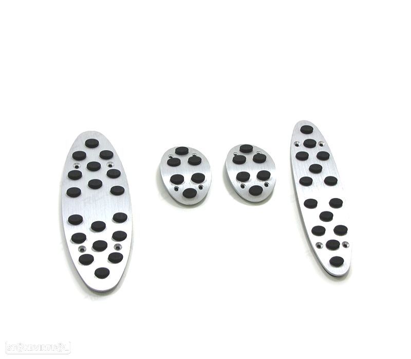 KIT CONJUNTO PEDAIS MINI COOPER R50 R53 R55 R56 R57 01- MANUAL ALUMÍNIO - 1