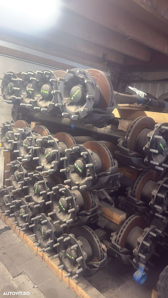Axă SAF VALX NOI complet echipate compatibil BPW Waleo Gigant pentru semiremorcă - 4