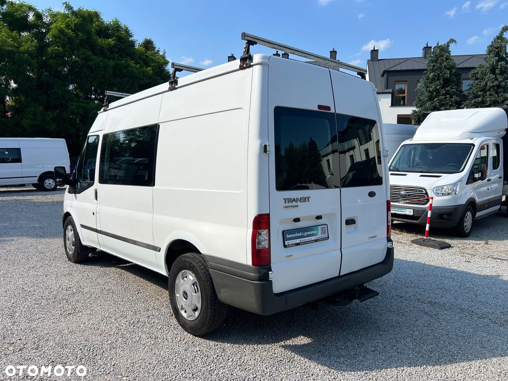 Ford Transit Furgon Brygadowy Doka 6 os. 4x4 AWD 2.4 TDCI 140KM Wyciągarka Webasto HAK - 7