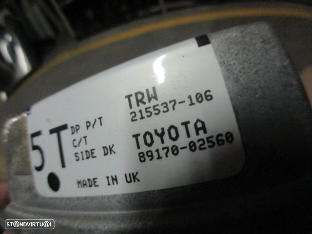 Kit Airbags 4513002290B0 8917002560  TOYOTA AURIS 1 FASE 1 2007 1.6I 125CV 5P PRETO PRETO - 10