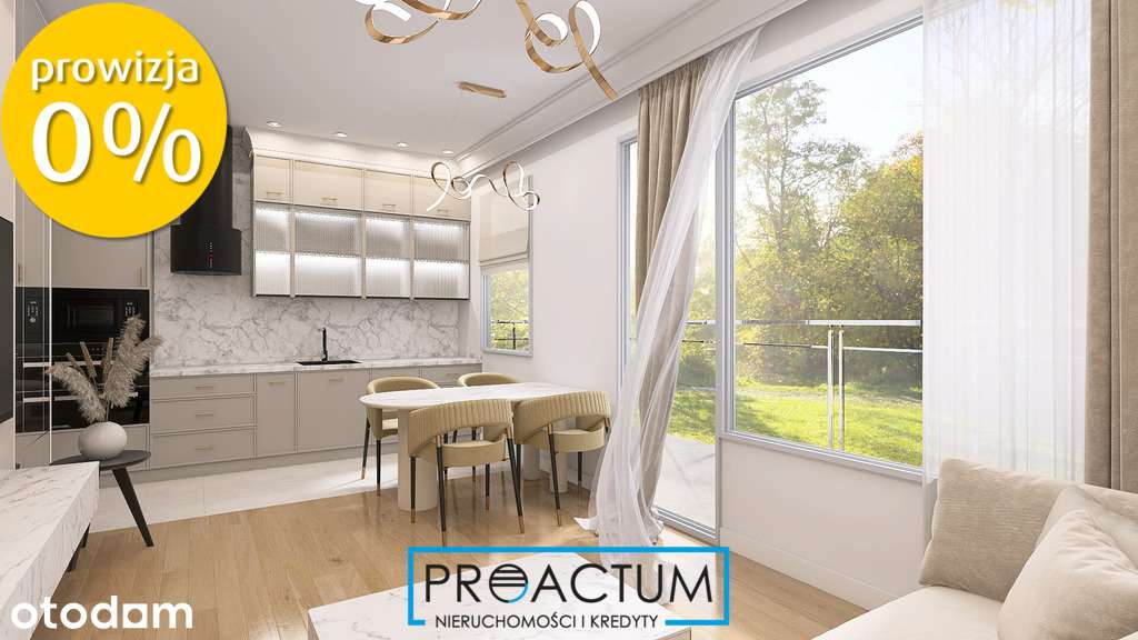 61,54 m2, 4 pokoje, balkon, ogrzewanie podłogowe!
