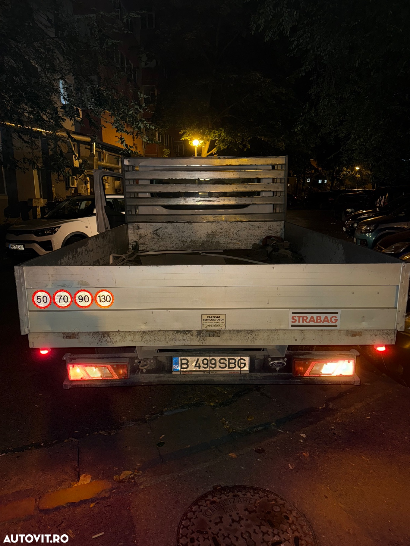 Ford Transit 2017 2.2tdi Punte Dubla 7 locuri  Bena Aluminiu TVA Camioneta Dokka 7 locuri Carosata Pick-Up Unic Proprietar de noua Reprezentanța Ford Carte Service Istoric Complet km reali Clima AC Nu Mercedes Sprinter VW crafter Boxer Peugeot - 32