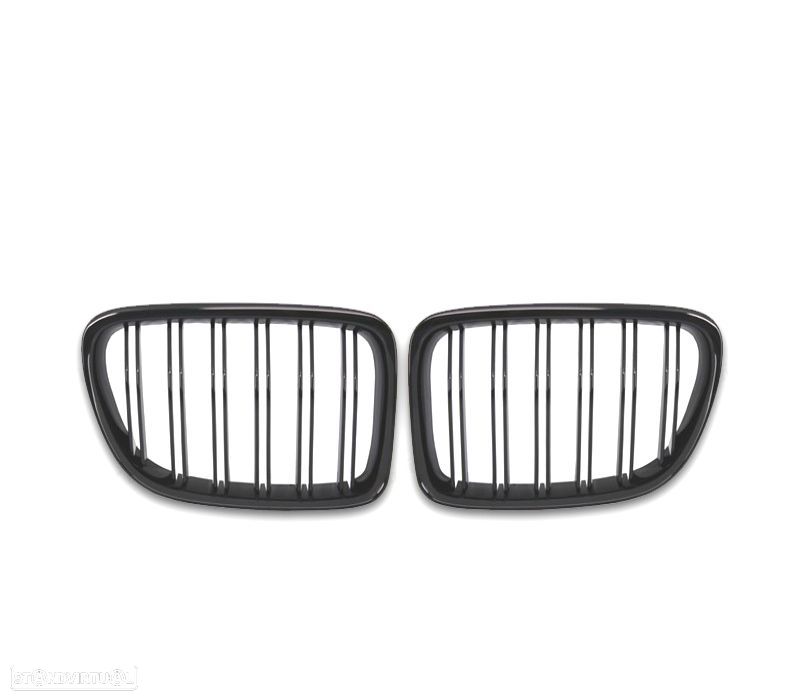 GRELHA FRONTAL BMW X1 09- LOOK M PRETO FOSCO - 2
