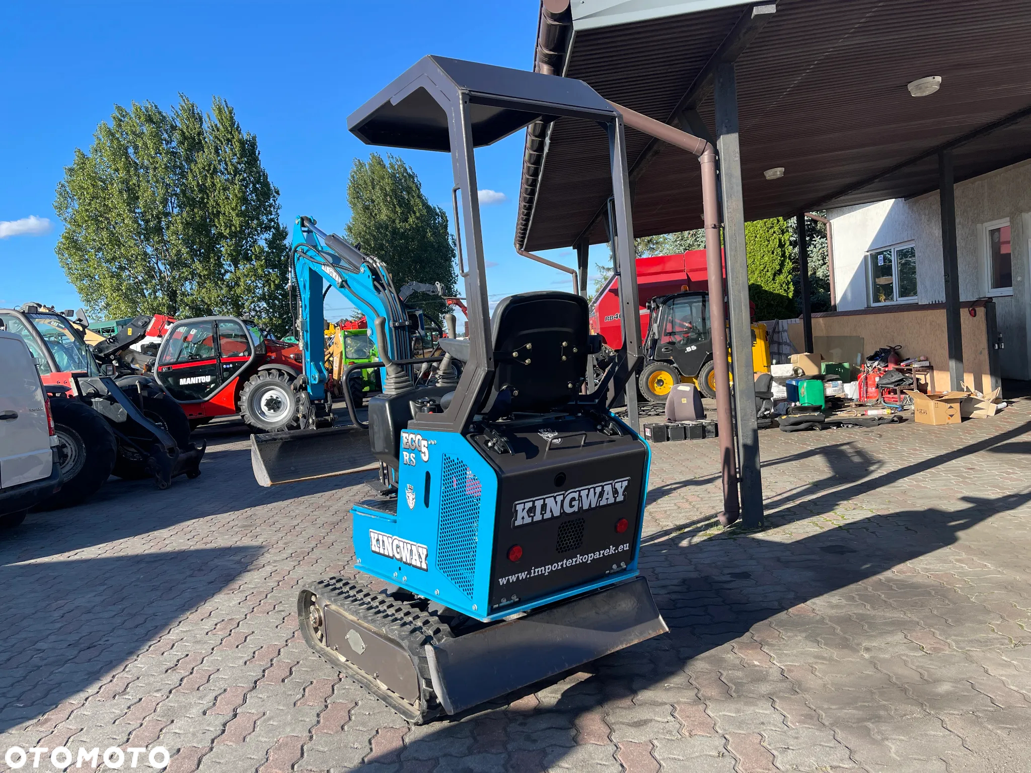 Kingway Minikoparka Kingway ECO 5 RS XN10 Rok 2023 Jak nowa Mini Koparka PEŁEN OSPRZĘT W CENIE - 12