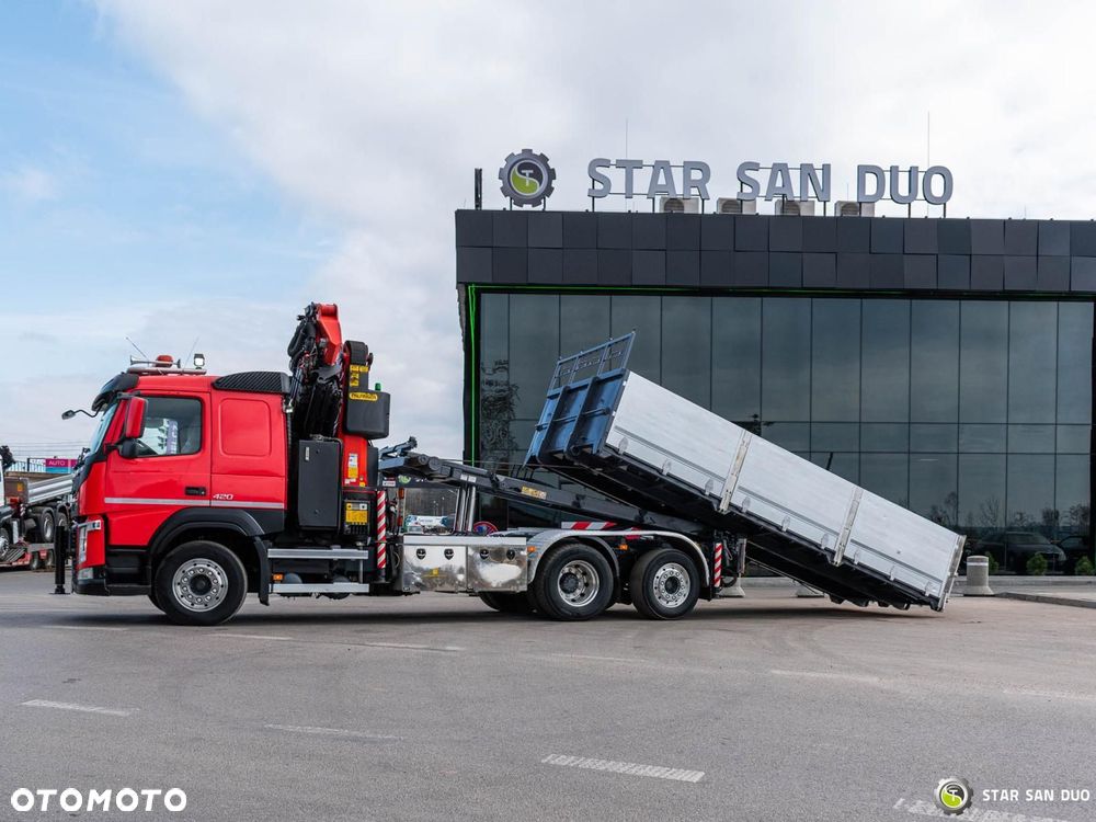 Volvo FM420 6x2 PALFINGER PK 34002 SH HDS Żuraw Fly Jib Hakowiec - 28