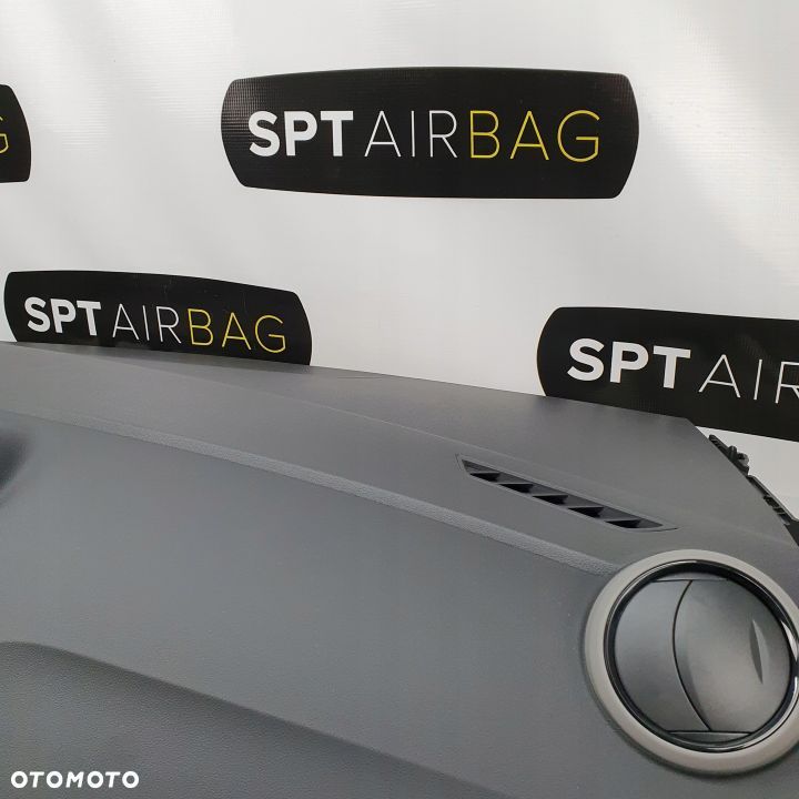 SEAT IBIZA IV 4 6P LKP DESKA ROZDZIELCZA KONSOLA KOKPIT PULPIT PODUSZKI AIRBAG AIR BAG PASY KIT SET - 6