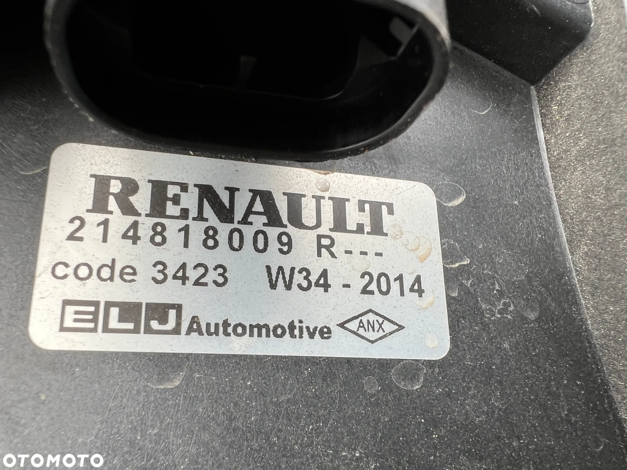 RENAULT CAPTUR I Pas przedni, belka zderzaka, chłodnice, wentylator 1.2 TCE AUTOMAT DEMONTAŻ - 5
