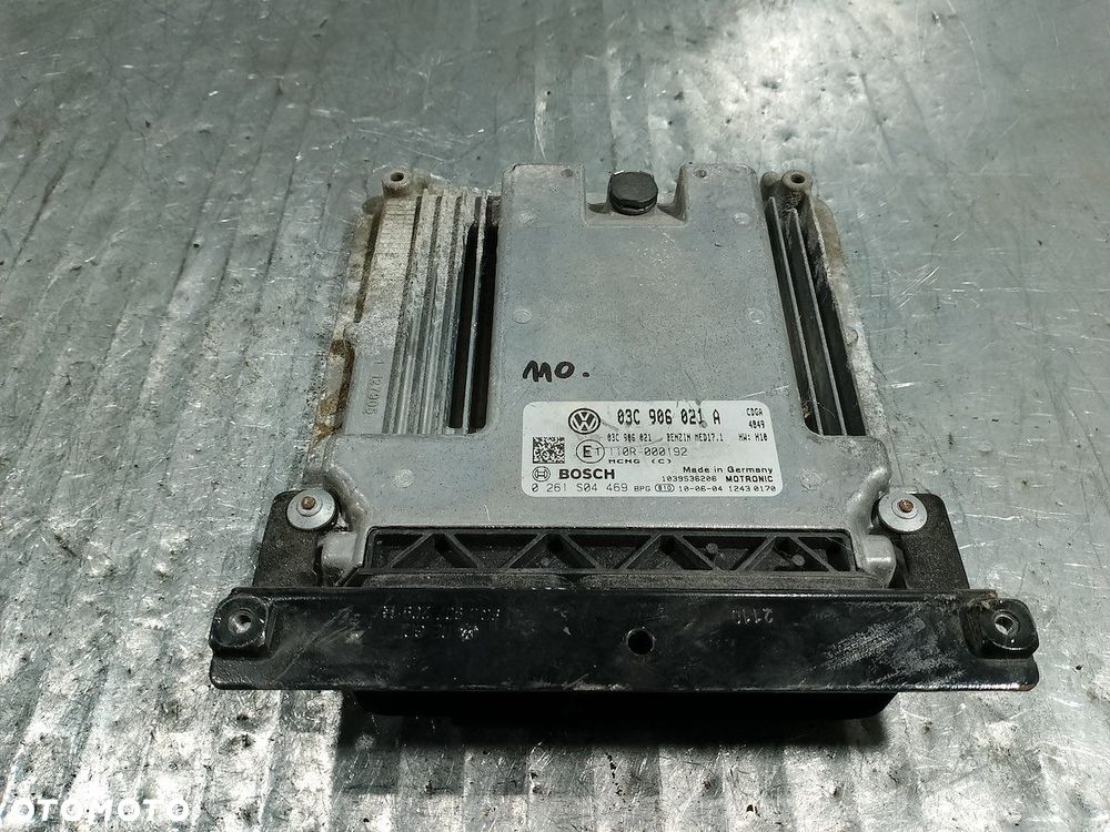 KOMPUTER, STEROWNIK VW PASSAT B6 03C906021A 0261S04469 1.4 TSI - 1