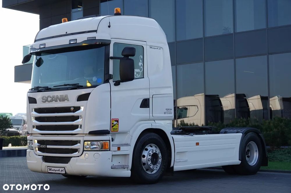 Scania G 490 / RETARDER / HIGHLINE / ALUFELGI / SPROWADZONA - 4