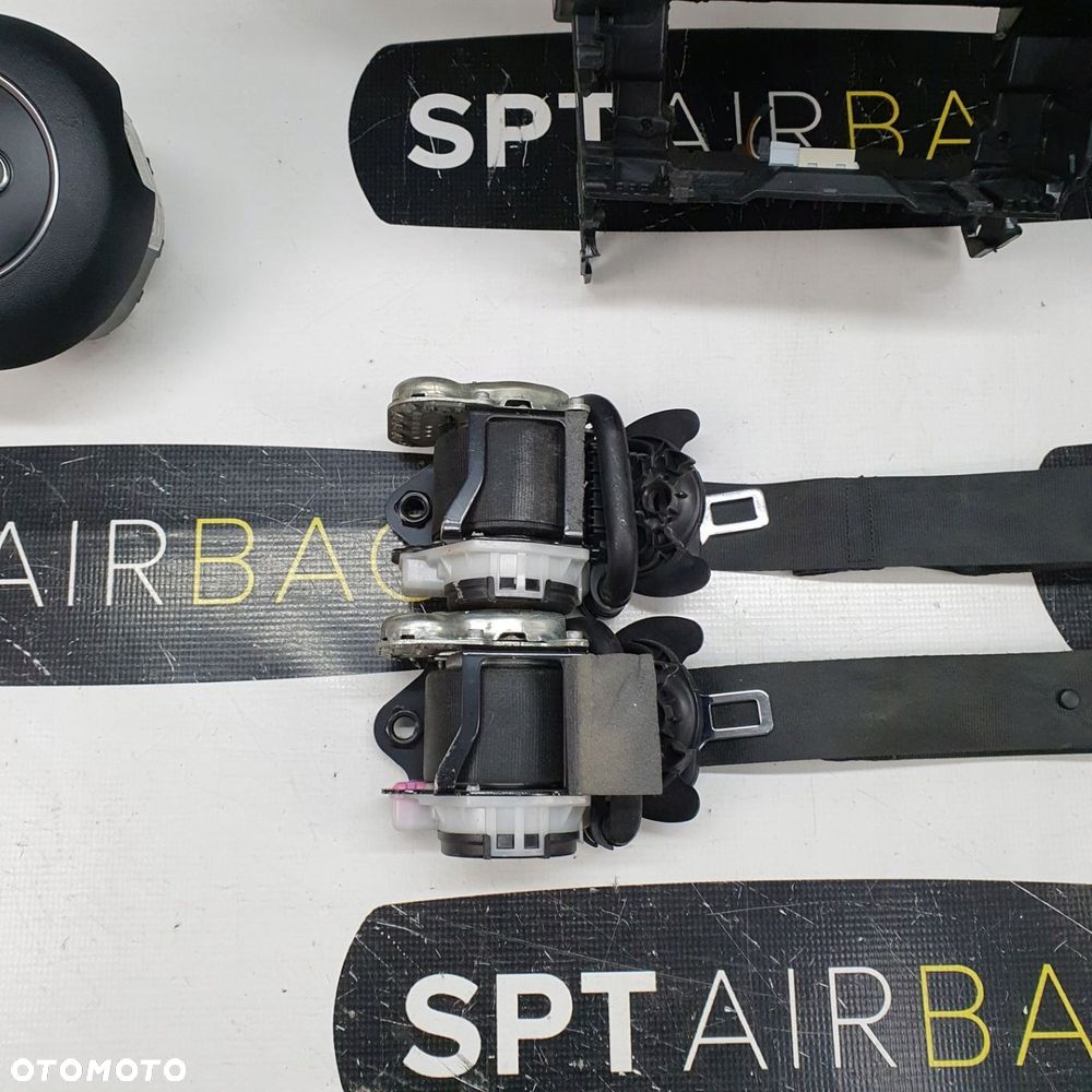 AUDI Q3 8U DESKA ROZDZIELCZA KONSOLA KOKPIT PULPIT PODUSZKI AIRBAG AIR BAG PASY KIT SET - 7