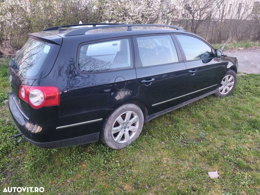 Bară spate Volkswagen Passat B6 break variant combi L041 negru - 10