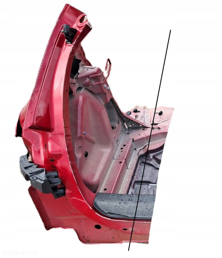 peugeot 308 ii t9 hb hatchback lewa ćwiartka tylna - 2