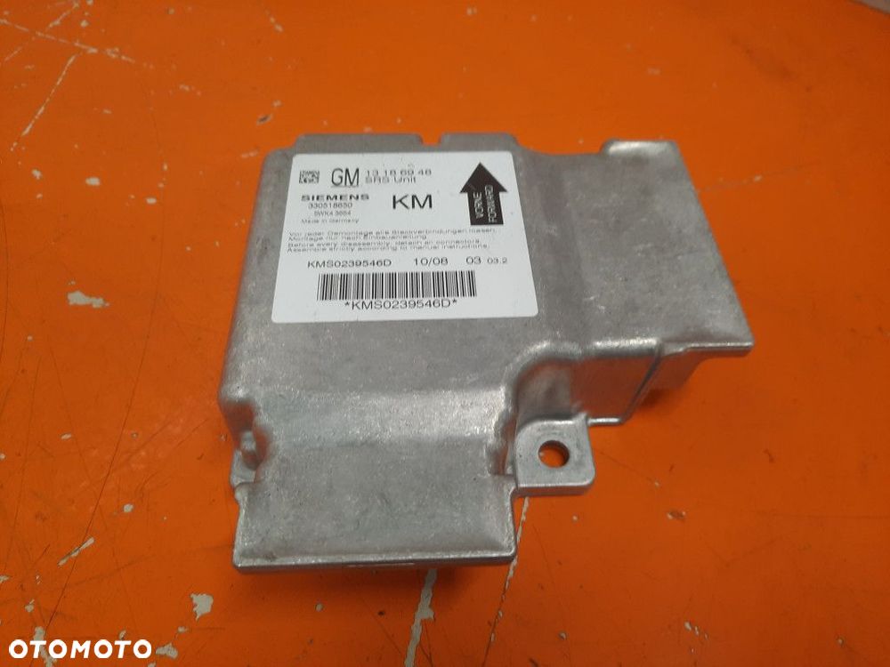 OPEL VECTRA STATION C 05-09 STEROWNIK MODUŁ AIRBAG 330518650 Z19DT - 1