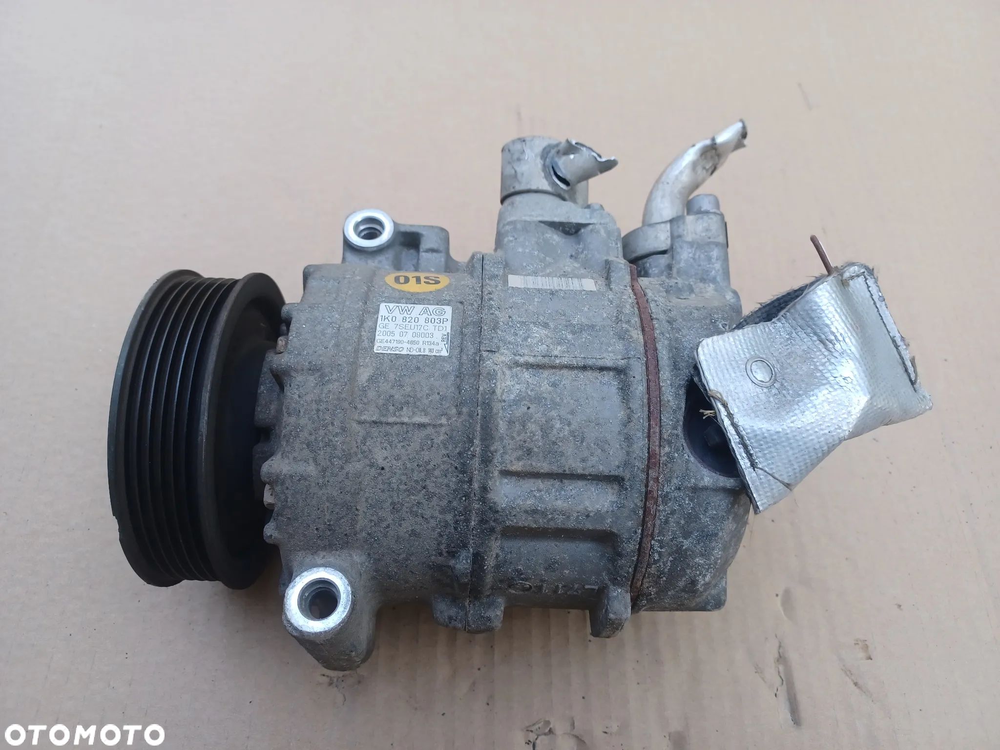 SPRĘŻARKA KLIMATYZACJI VW AUDI 1K0820803P - 1