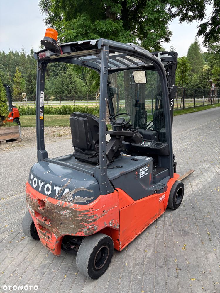 Toyota wózek widłowy  elektryk 8fbmt20 wolny skok 29900 NETTO 2019' - 6