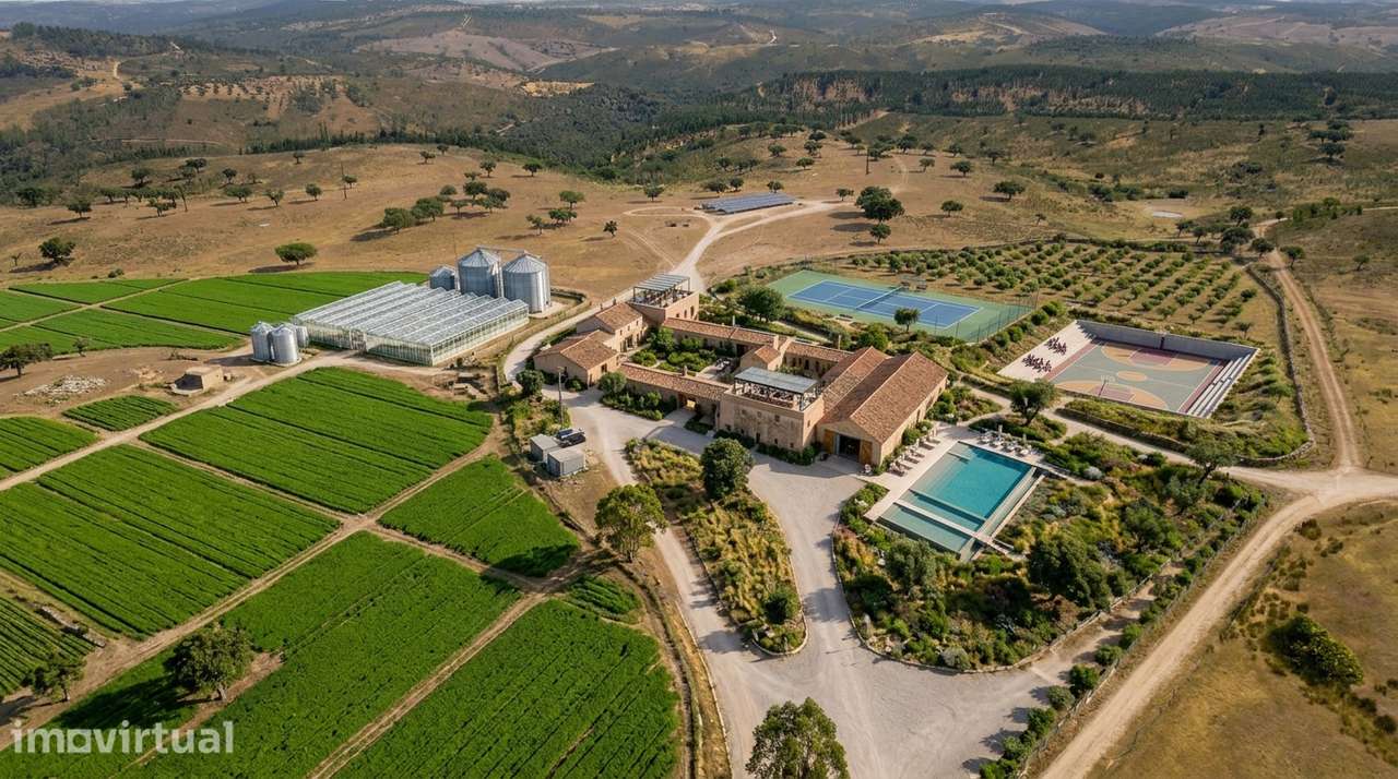 194,45 Hectares | 1 km de Frente Privada para o Rio Tejo | Portugal - Grande imagem: 2/29