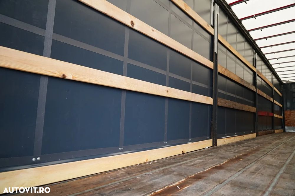 Fruehauf CORTINĂ / STANDARD / LIFT 2.000 kg / PODEA PUTERNICĂ ȘI ȘIMPĂRȚI LATERALE / CONTENIER PENTRU PALEȚI - 16