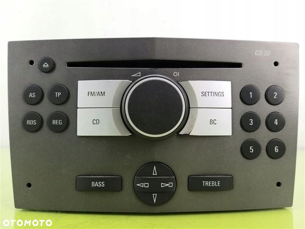 Radio+ wyświetlacz kpl CD 30 FABRYCZNE Opel Astra III H 2004-2013 13190856 - 1