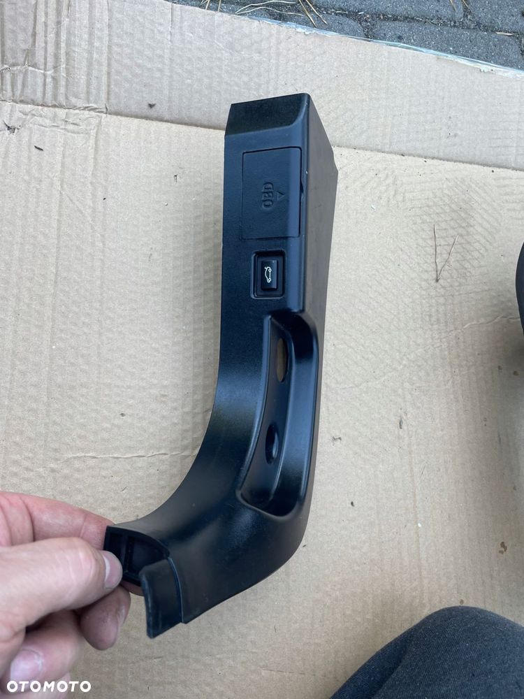 osłona progu słupka podstopnica lewa bmw e60 e61 zaslepka obd przycisk klap - 2