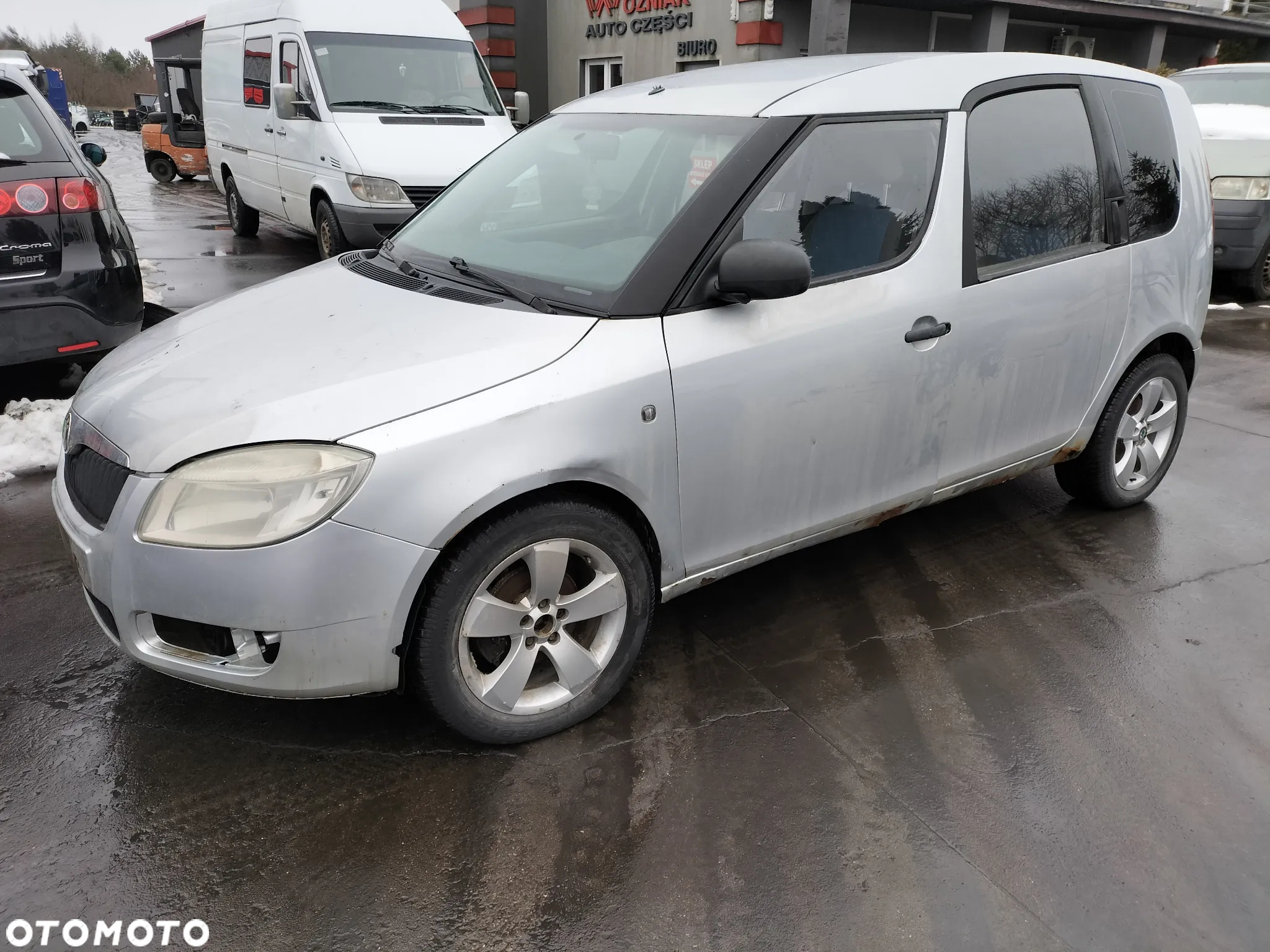 CAŁE AUTO NA CZĘŚCI LAMPY DRZWI  SKODA ROOMSTER - 4