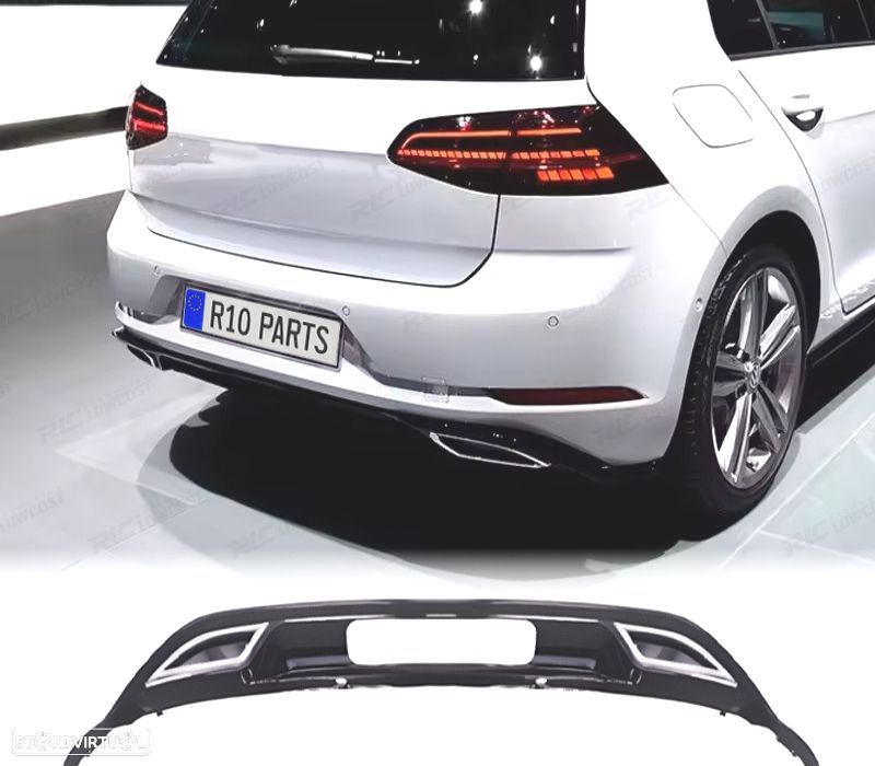 DIFUSOR VOLKSWAGEN VW GOLF 7 12-17 LOOK R LINE 0---0 - 1