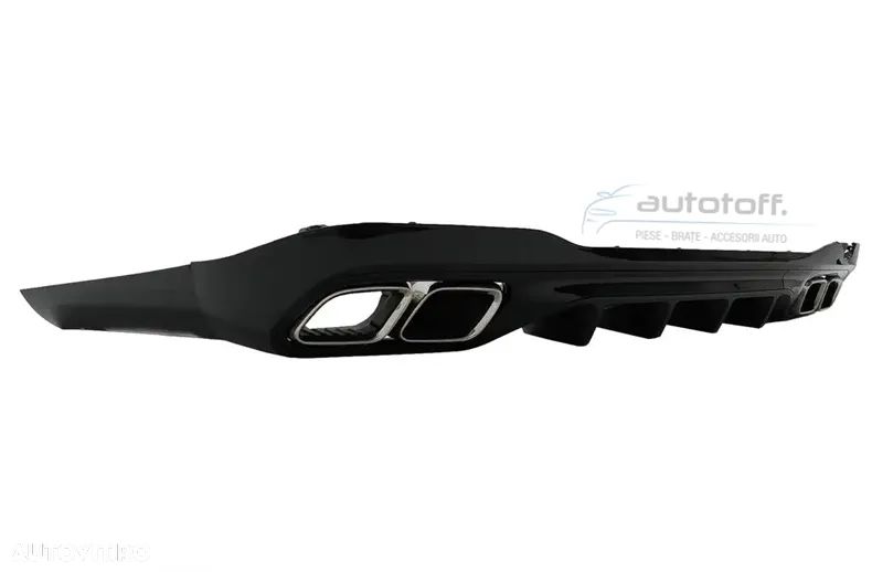 Difuzor Bara Spate Compatibil Cu Mercedes C-Class W206 S206 (2021+) C63 Design - 2