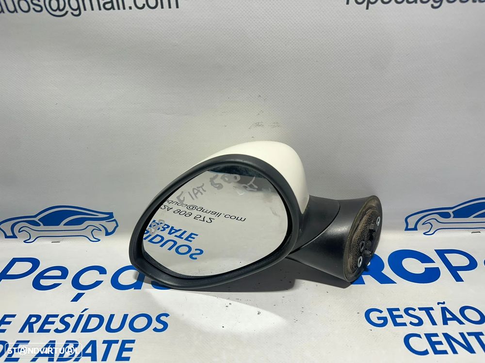 .Espelho Retrovisor Esquerdo Original Fiat 500 312 2007 - Presente