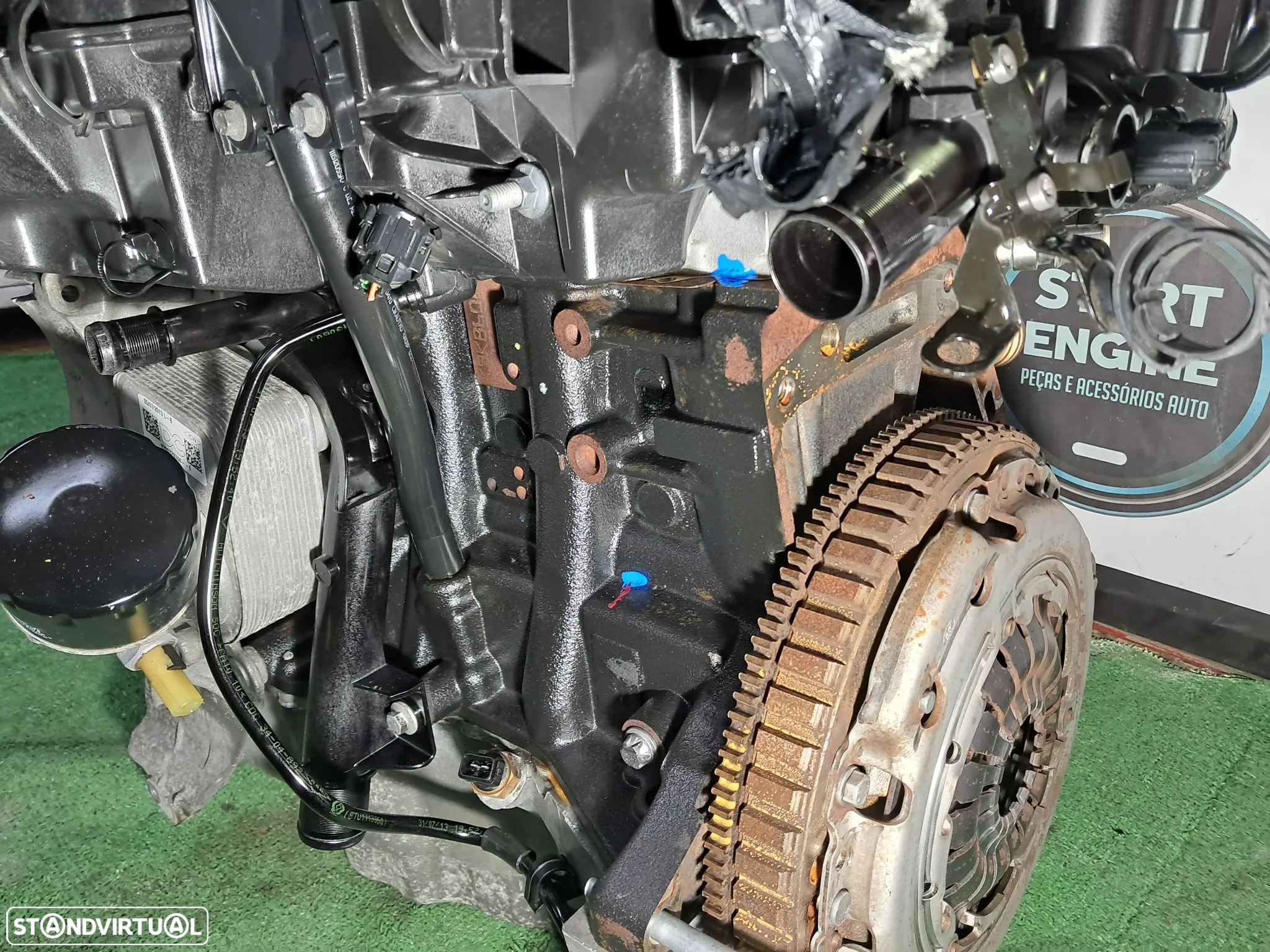 Motor 1.5 DCI K9K 608 Clio IV Kangoo Captur Semi Novo - 8