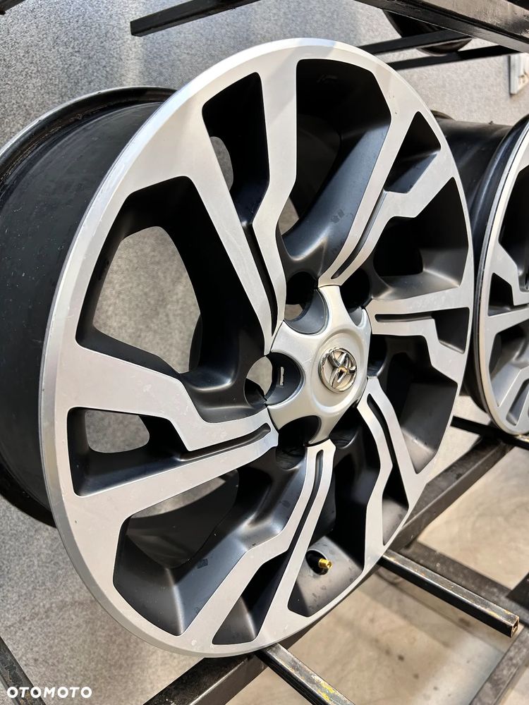 4 FELGI ALU. TOYOTA HILUX, LAND CRUISER  17'' 7,5J  ET30  PC457-0K001 - 7