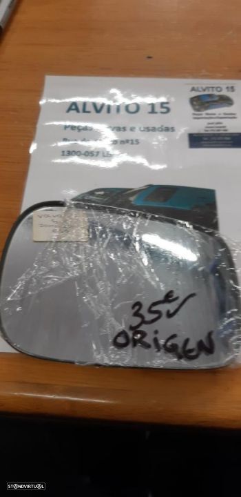 Vidro Espelho Retrovisor Esq Volvo S60 2004/2006 - 1