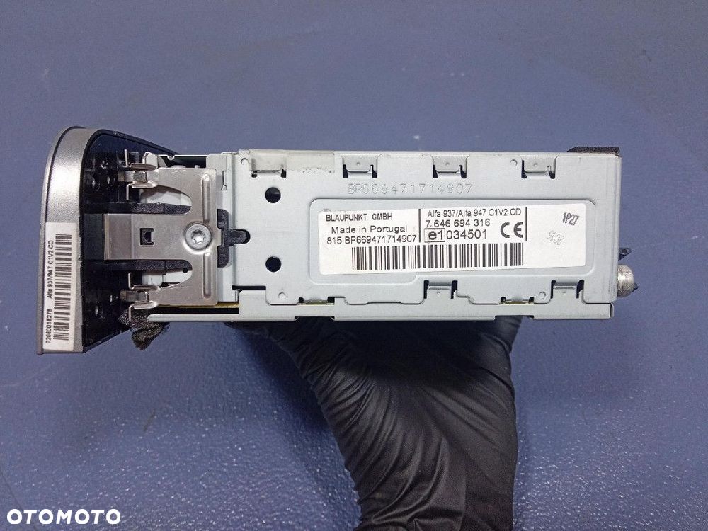 ALFA ROMEO 147 LIFT 04-10 RADIO CD FABRYCZNE 1560745540 - 7