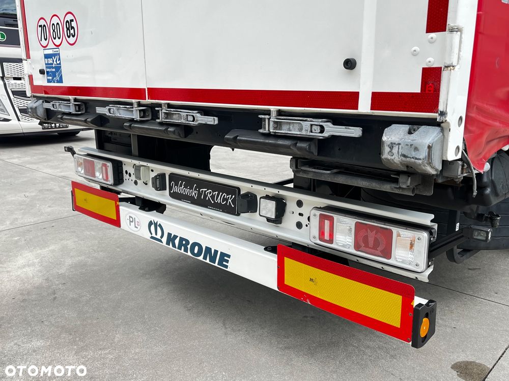 Krone Firanka Standard // Podnoszony i regulowany dach // Oś podnoszona // Kosz Paletowy // Idealna !!! - 26