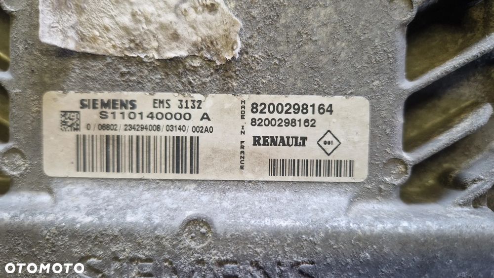 RENAULT MEGANE SCENIC 1.6 STEROWNIK SILNIKA 8200298164 - 2