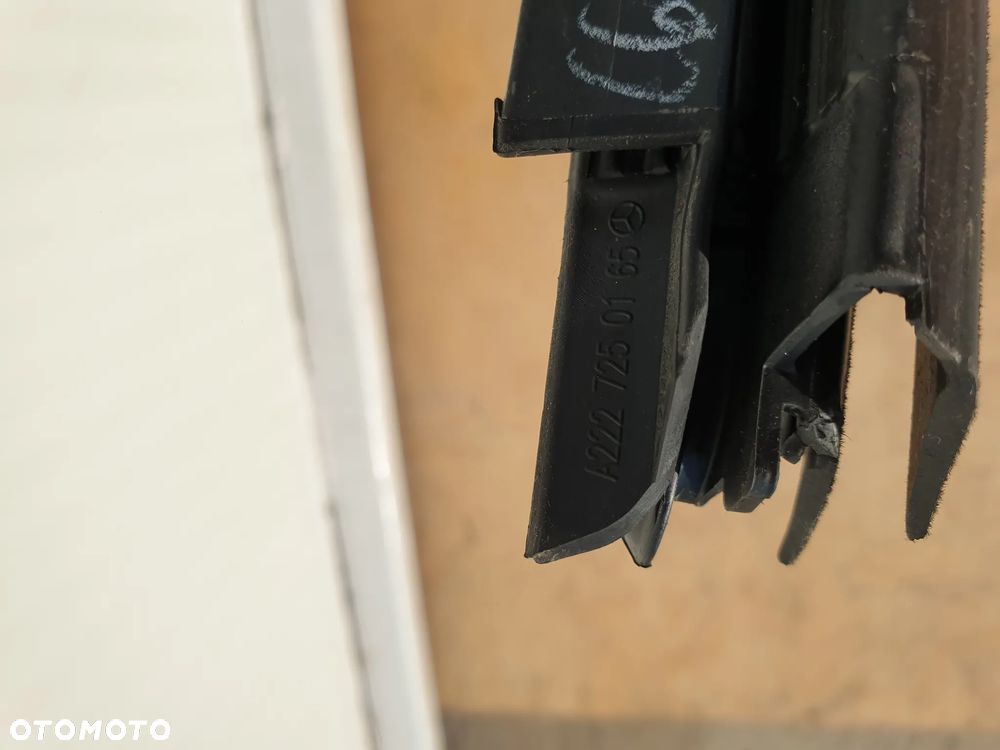 LISTWA ZGARNIAJĄCA PRZYSZYBOWA  LEWY LEWA  PRZÓD TYŁ MERCEDES S KLASA  W222 A2226730165 A22267303 USZCZELKA DRZWI - 13