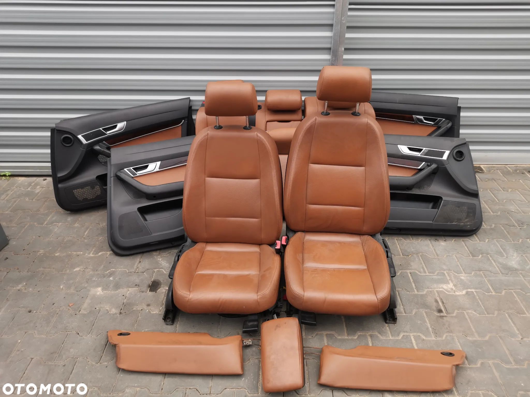 Fotele Kanapa Boczki Skóra AUDI A6 C6 Kombi - 1