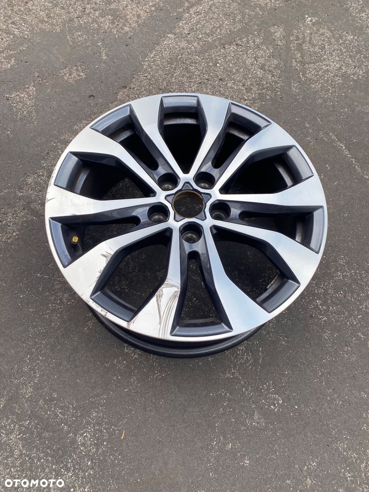 RENAULT MEGANE 4 IV TALISMAN ORYGINALNA FELGA ALUMINIOWA ALUFELGA 17” 7Jx17  7 cala ET43 403007202R et 43 5x114,3 - 4