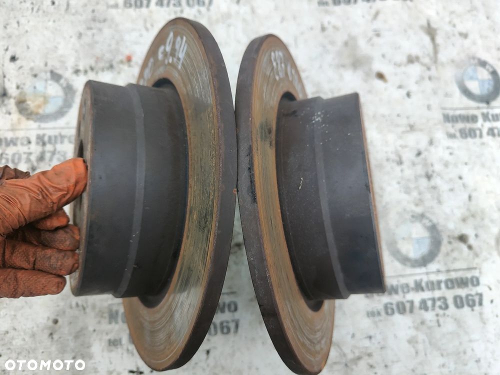 BMW E87 2.0d 1.6i Tarcze hamulcowe tył tylne 280mm TRW Jak NOWE - 3
