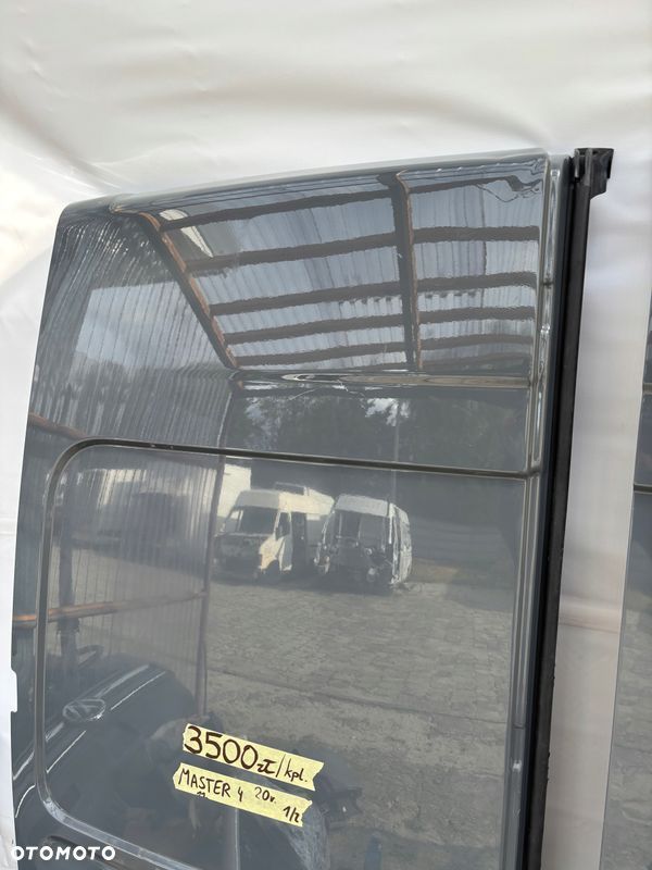 MASTER 3 i 4 MOVANO 18- drzwi tylne 2szt Lewe Prawe szare tył WYSOKIE H2 - 8