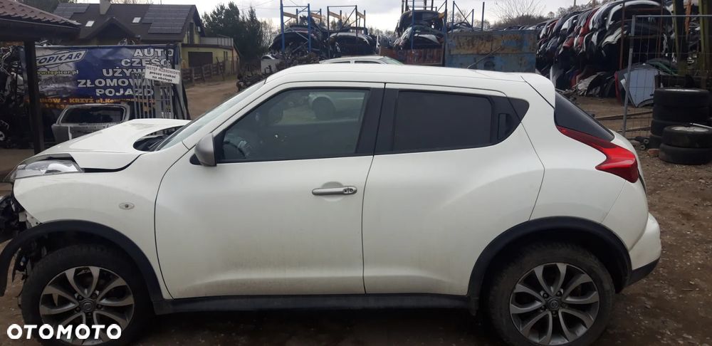 Nissan Juke 1.5 DCI nr silnika k9k636 lakier326- WHITE części blacharskie części mechanizne lampy - 1