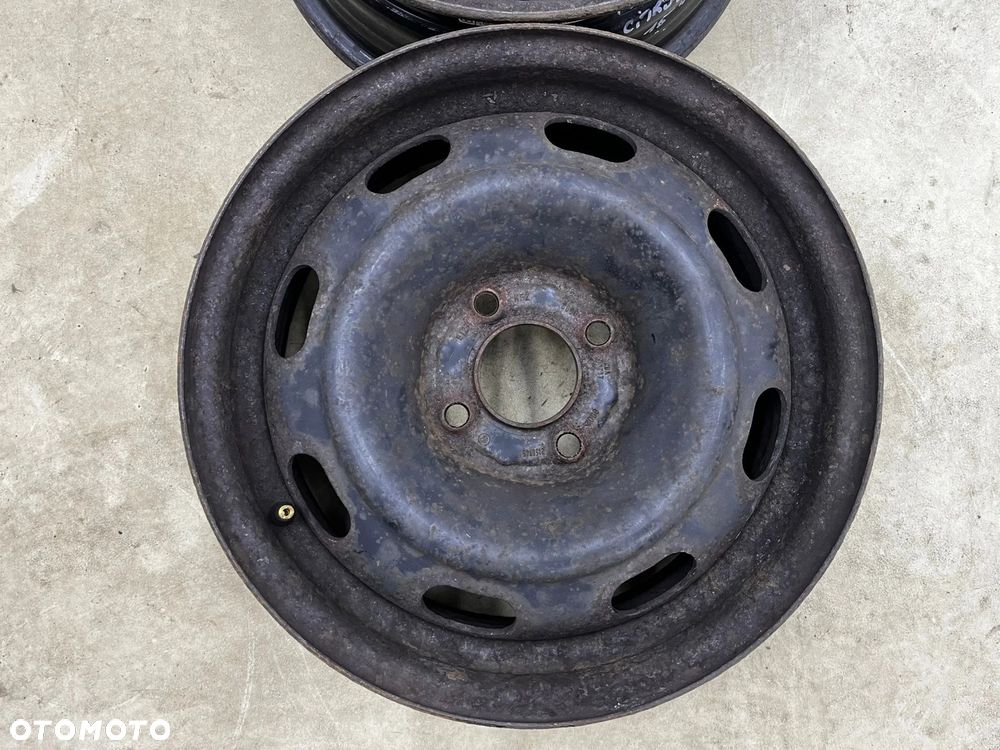 Felgi stalowe Citroen C2 C3 C4 Peugeot 1007 206 307 02-10r. felgi r15 cali 6jx15 ET27 4x108 Komplet - 10